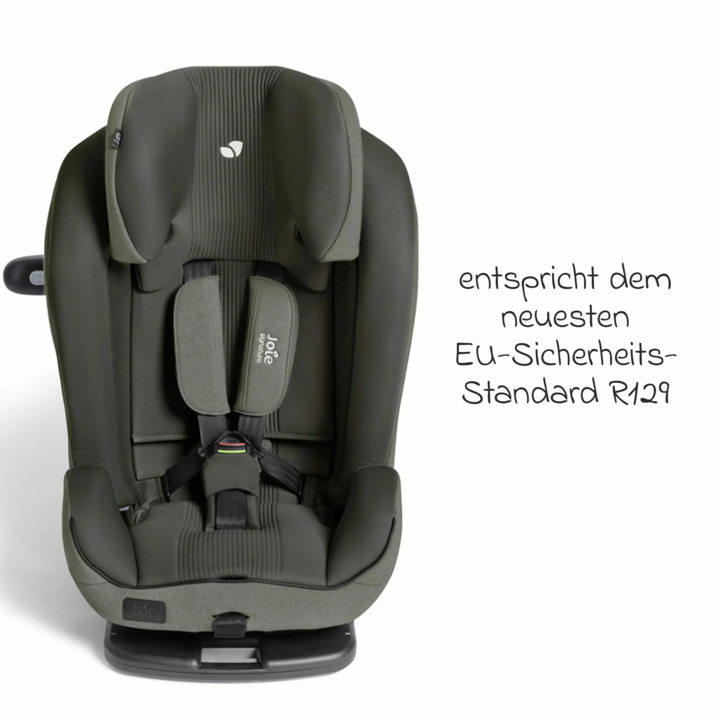 Kindersitz i-Plenti i-Size ab 15 Monate - 12 Jahre (76 cm-150 cm) inkl. Isofix & Top Tether - Signature - Evergreen