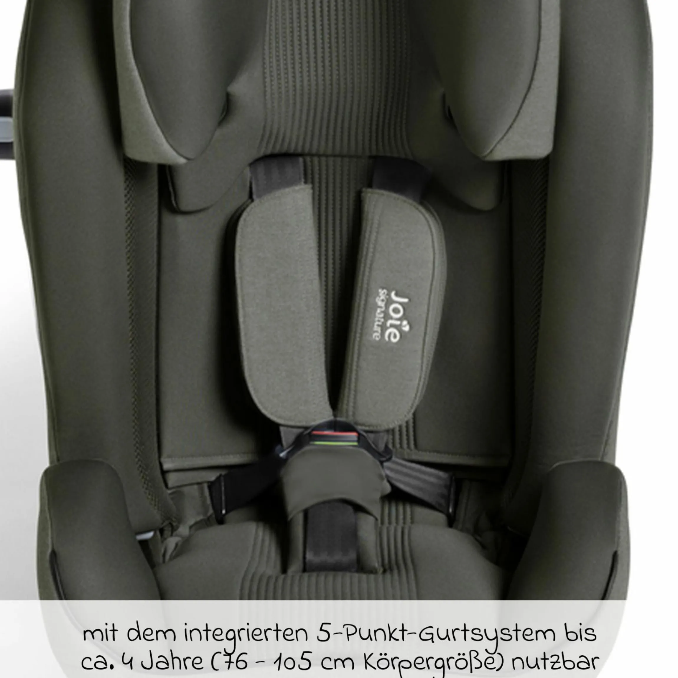 Kindersitz i-Plenti i-Size ab 15 Monate - 12 Jahre (76 cm-150 cm) inkl. Isofix & Top Tether - Signature - Evergreen