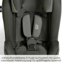 Kindersitz i-Plenti i-Size ab 15 Monate - 12 Jahre (76 cm-150 cm) inkl. Isofix & Top Tether - Signature - Evergreen