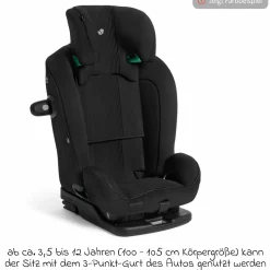 Kindersitz i-Plenti i-Size ab 15 Monate - 12 Jahre (76 cm-150 cm) inkl. Isofix & Top Tether - Signature - Evergreen