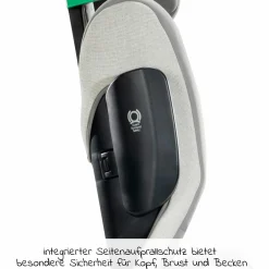 Kindersitz i-Traver i-Size ab 3,5 Jahre - 12 Jahre (100 cm - 150 cm) nur 5,6 kg leicht inkl. Isofix - Signature - Oyster