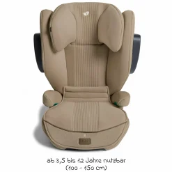 Kindersitz i-Traver i-Size ab 3,5 Jahre - 12 Jahre (100 cm-150 cm) inkl. Isofix - Signature - Sandstone