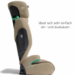 Kindersitz i-Traver i-Size ab 3,5 Jahre - 12 Jahre (100 cm-150 cm) inkl. Isofix - Signature - Sandstone