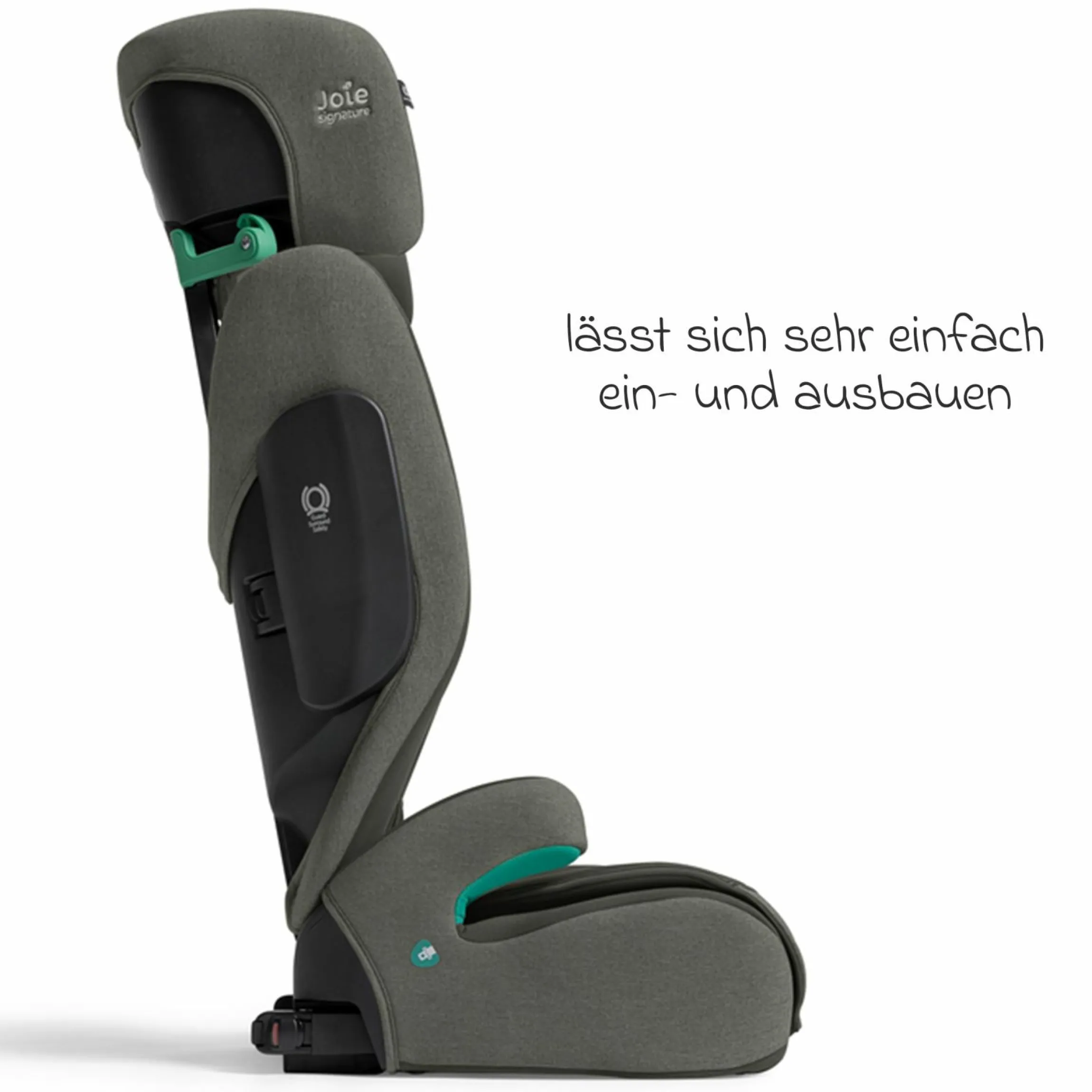 Kindersitz i-Traver i-Size ab 3,5 Jahre - 12 Jahre (100 cm-150 cm) inkl. Isofix - Signature - Evergreen