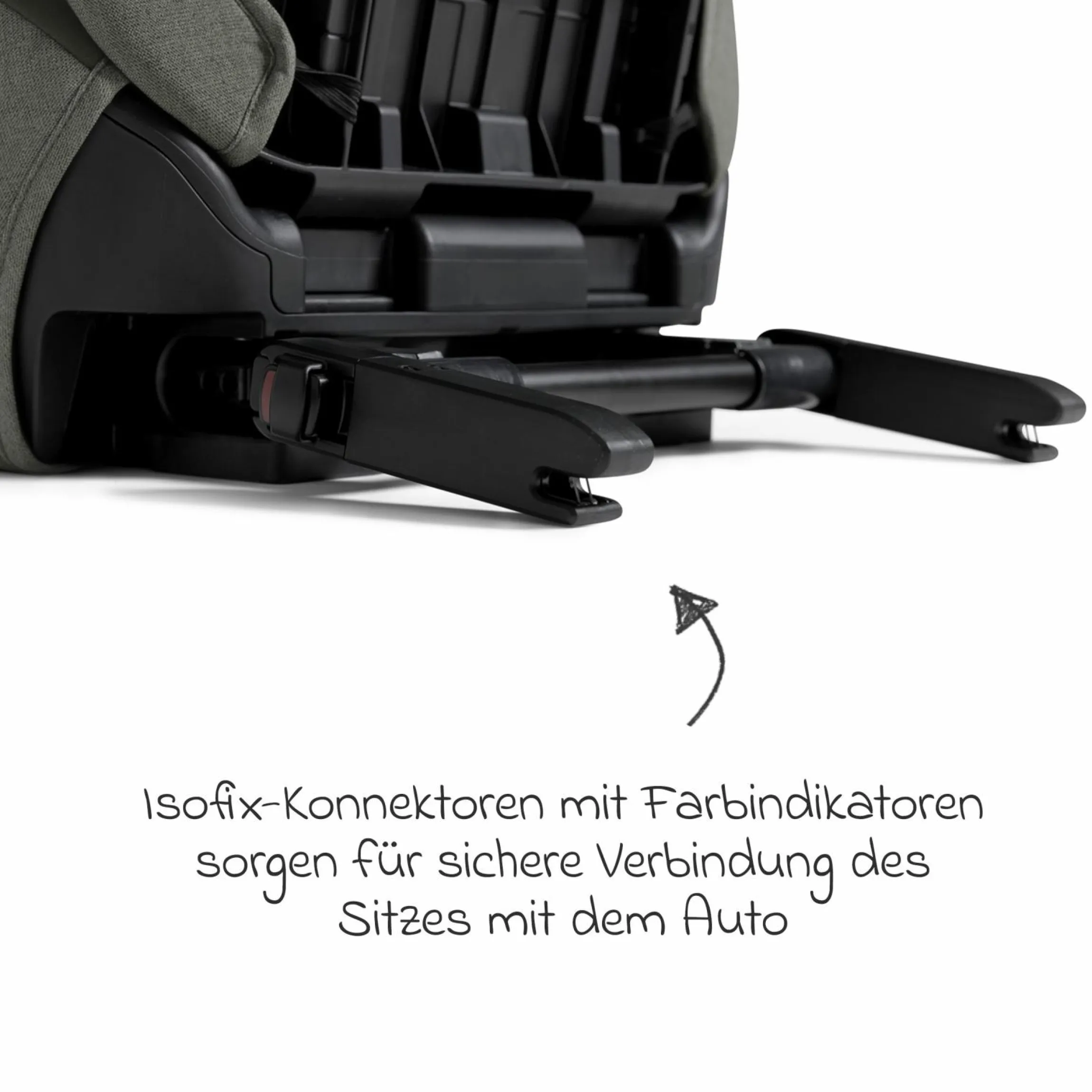 Kindersitz i-Traver i-Size ab 3,5 Jahre - 12 Jahre (100 cm-150 cm) inkl. Isofix - Signature - Evergreen