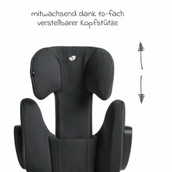 Kindersitz i-Traver i-Size ab 3,5 Jahre - 12 Jahre (100 cm-150 cm) inkl. Isofix - Signature - Ebony