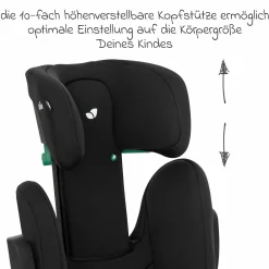 Kindersitz i-Trillo i-Size ab 3 Jahre - 12 Jahre (100 cm -150 cm) inkl. Getränkehalter - Shale - Kollektion 2025