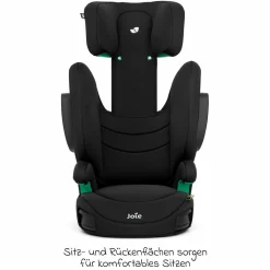 Kindersitz i-Trillo i-Size ab 3 Jahre - 12 Jahre (100 cm -150 cm) inkl. Getränkehalter - Shale - Kollektion 2025