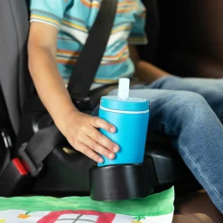 Kindersitz Junior Maxi i-Size R129 ab 3,5 Jahre - 12 Jahre (100 cm - 150 cm) inkl. Getränkehalter nur 3,5 kg leicht - Iron - Kollektion 2025