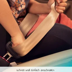 Kindersitz Kore i-Size 3,5 Jahre-12 Jahre (100-150 cm) mit SPS Plus Aufprallschutz & Isofix - Authentic Graphite - Kollektion 2025