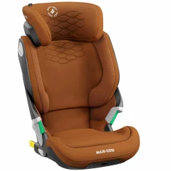Kindersitz Kore Pro i-Size 3,5 Jahre-12 Jahre (100 cm -150 cm) mit SPS Plus Aufprallschutz & Isofix - Authentic Cognac