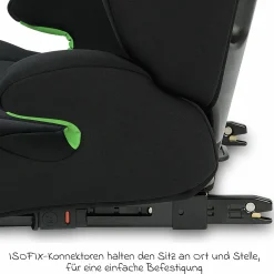 Kindersitz Musca Isofix i-Size ab 3 Jahre - 12 Jahre (100 cm - 150 cm) mit Isofix - Grey Melange - Kollektion 2025