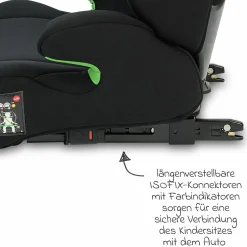 Kindersitz Musca Isofix i-Size ab 3 Jahre - 12 Jahre (100 cm - 150 cm) mit Isofix - Grey Melange - Kollektion 2025