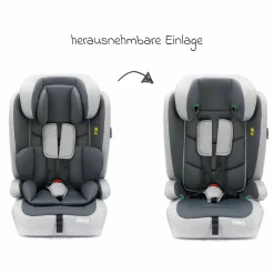 Kindersitz Oli i-Size 9 Monate - 12 Jahre (76 cm - 150 cm) - Grau