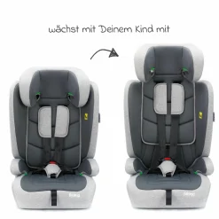 Kindersitz Oli i-Size 9 Monate - 12 Jahre (76 cm - 150 cm) - Grau