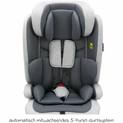 Kindersitz Oli i-Size 9 Monate - 12 Jahre (76 cm - 150 cm) - Grau