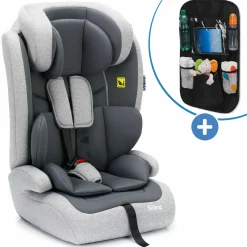 Kindersitz Oli i-Size 9 Monate - 12 Jahre (76 cm - 150 cm) inkl. Autositz-Tasche - Grau