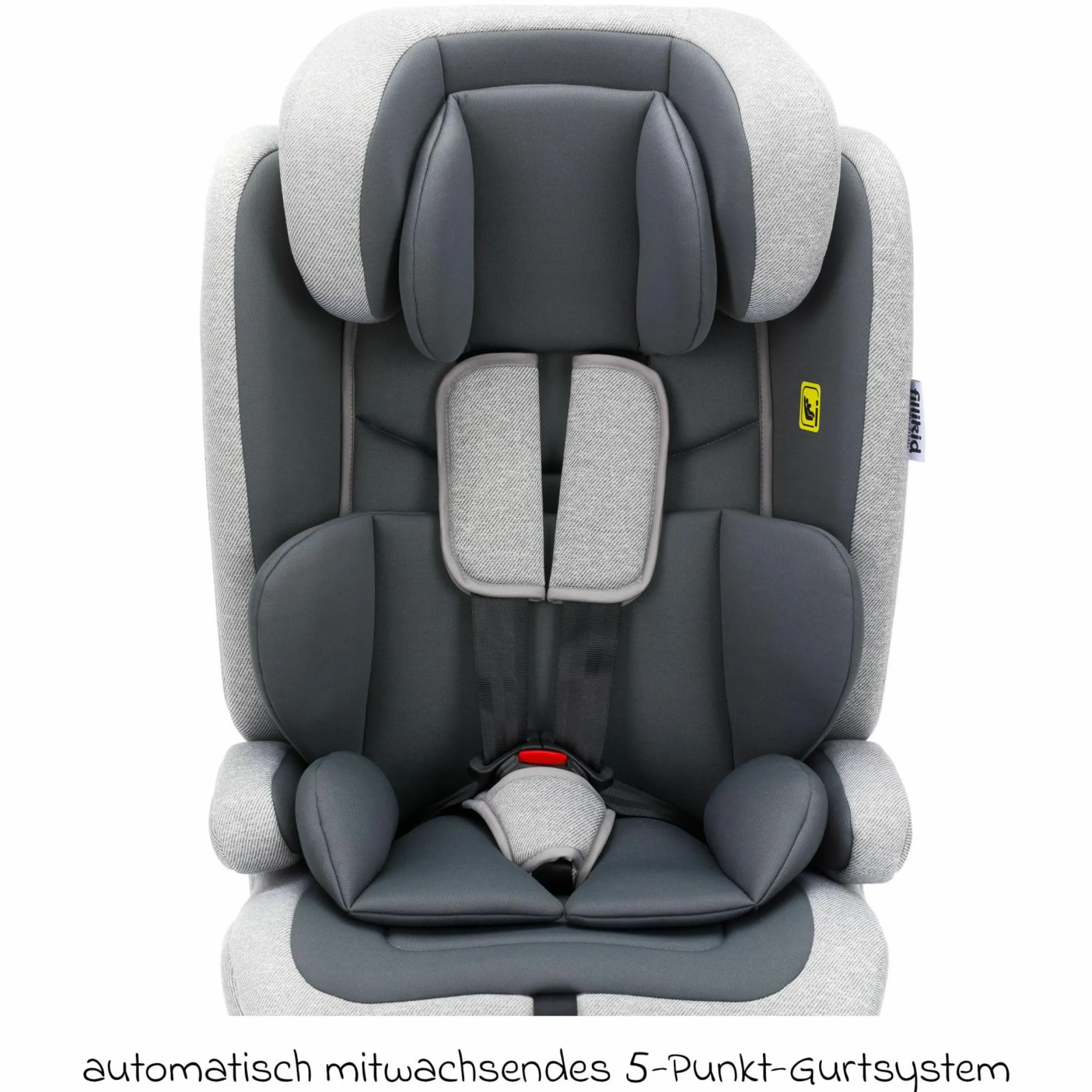 Kindersitz Oli i-Size 9 Monate - 12 Jahre (76 cm - 150 cm) inkl. Autositz-Tasche - Grau