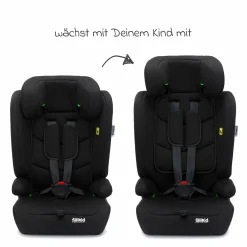 Kindersitz Oli i-Size 9 Monate - 12 Jahre (76 cm - 150 cm) - Schwarz
