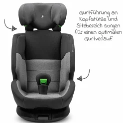 Kindersitz One maxi ab 3 Jahre - 12 Jahre (100 cm - 150 cm) drehbar bis 180° inkl. Isofix-Basis - Universe Grey - Kollektion 2025