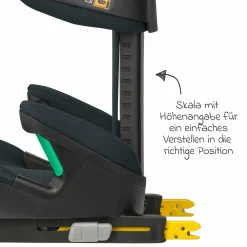Kindersitz RodiFix M i-Size ab 3,5 Jahre - 12 Jahre (100 cm -150 cm (15-36 kg) mit G-Cell Seitenaufprallschutz & Isofix - Basic Grey - Kollektion 2025