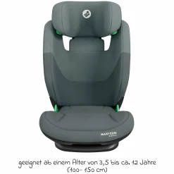 Kindersitz RodiFix S i-Size ab 3,5 Jahre - 12 Jahre (100 cm - 150 cm) (15-36 kg) mit G-Cell Seitenaufprallschutz & Isofix - Tonal Graphite