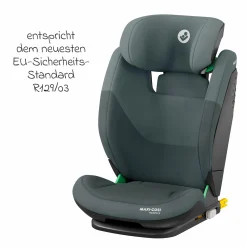 Kindersitz RodiFix S i-Size ab 3,5 Jahre - 12 Jahre (100 cm - 150 cm) (15-36 kg) mit G-Cell Seitenaufprallschutz & Isofix - Tonal Graphite