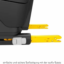 Kindersitz RodiFix S i-Size ab 3,5 Jahre - 12 Jahre (100 cm - 150 cm) (15-36 kg) mit G-Cell Seitenaufprallschutz & Isofix - Tonal Graphite