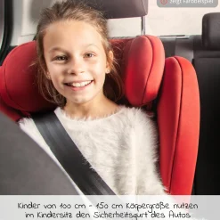 Kindersitz Sperling-Fix i-Size 76 cm - 150 cm / ab 15 Monate bis 12 Jahre mit Isofix & Top Tether - Atlantic Blue - Kollektion 2024