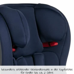 Kindersitz Sperling-Fix i-Size 76 cm - 150 cm / ab 15 Monate bis 12 Jahre mit Isofix & Top Tether - Atlantic Blue - Kollektion 2024