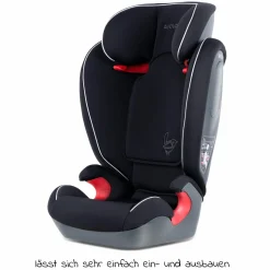 Kindersitz Star i-Size 100 cm - 150 cm / 3 Jahre bis 12 Jahre - Atlantic Blue - Pearl Black - Kollektion 2025