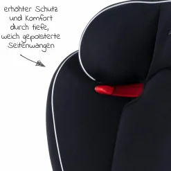 Kindersitz Star i-Size 100 cm - 150 cm / 3 Jahre bis 12 Jahre - Atlantic Blue - Pearl Black - Kollektion 2025