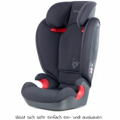 Kindersitz Star i-Size 100 cm - 150 cm / 3 Jahre bis 12 Jahre - Atlantic Blue - Koala Grey - Kollektion 2025