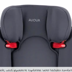 Kindersitz Star-Fix i-Size 100 cm - 150 cm / 3 Jahre bis 12 Jahre mit Isofix - Koala Grey - Kollektion 2025