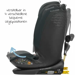 Kindersitz Titan Plus i-Size ab 15 Monate - 12 Jahre (76 cm-150 cm) (9-36 kg) mit G-Cell Seitenaufprallschutz, Isofix & Top Tether - Authentic Graphite - Kollektion 2025