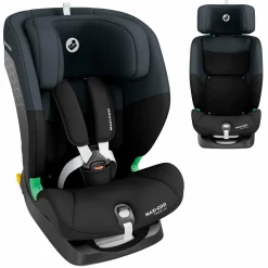 Kindersitz Titan S i-Size ab 15 Monate - 12 Jahre (76 cm - 150 cm) mit G-Cell Seitenaufpralltechnologie mit Isofix & Top Tether - Tonal Black - Kollektion 2025