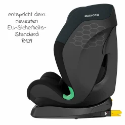 Kindersitz Titan S i-Size ab 15 Monate - 12 Jahre (76 cm - 150 cm) mit G-Cell Seitenaufpralltechnologie mit Isofix & Top Tether - Tonal Black - Kollektion 2025