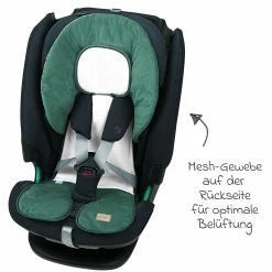Kindersitz-Auflage Babycool für ein angenehmes Sitzgefühl - Cool Cord - Eucalyptus - Kollektion 2024