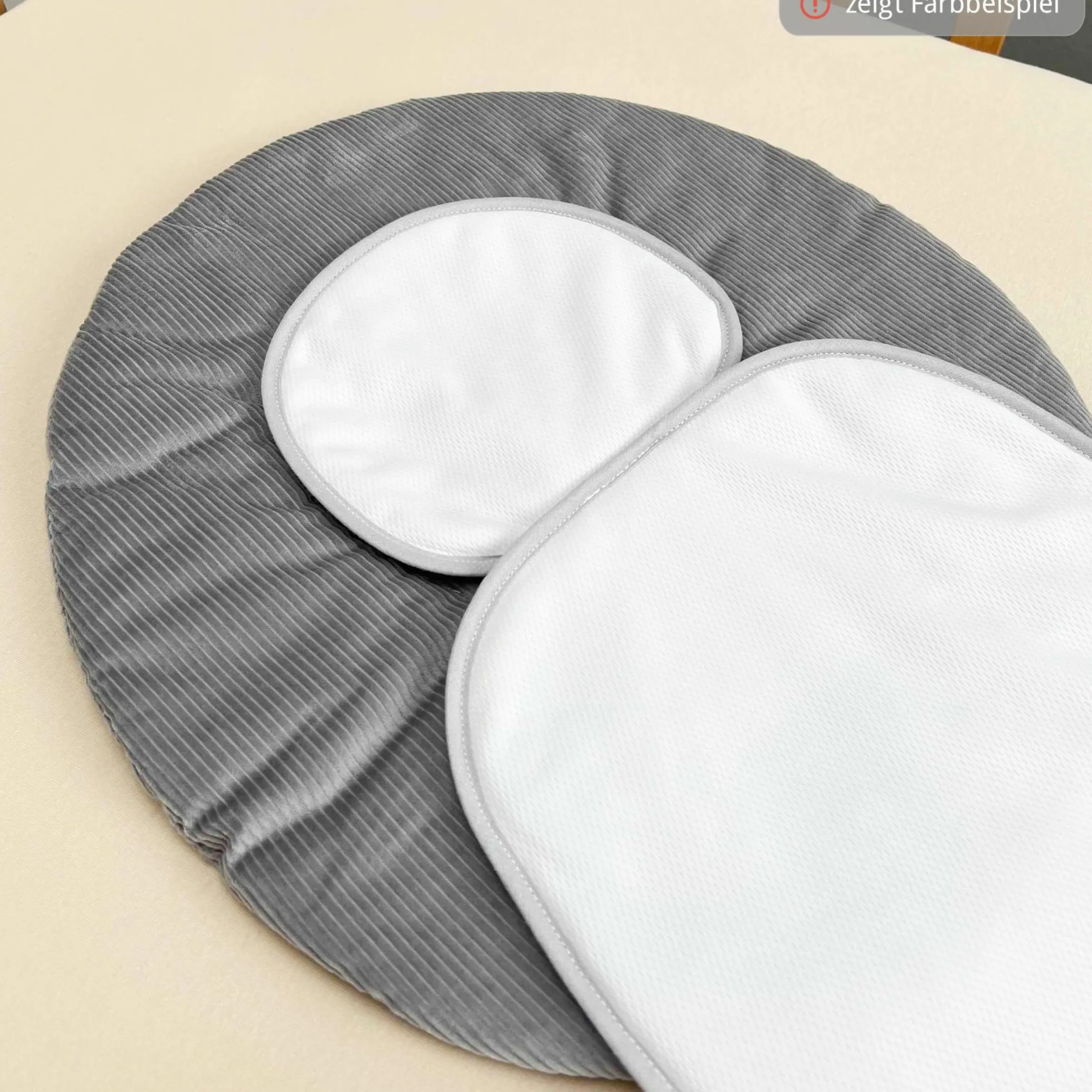 Kindersitz-Auflage Babycool für ein angenehmes Sitzgefühl - Cool Cord - Eucalyptus - Kollektion 2024