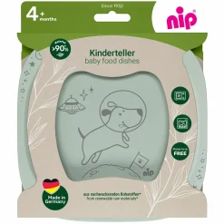 Kinderteller 2er Pack eat green - Grün