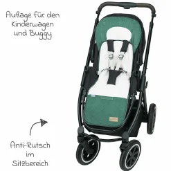 Kinderwagen-Auflage Babycool für ein angenehmes Sitzgefühl - Cool Cord - Eucalyptus - Kollektion 2024