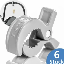 Kinderwagen-Klammern 6 Stück
