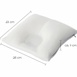Kissen Carefor Midi zur Prävention von Kopfverformung (0 - 6 Monate) 23 x 26 cm
