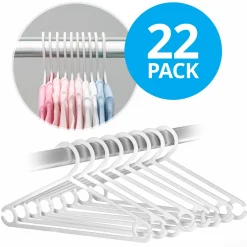 Kleiderbügel für Babys und Kinder (22 Stück) - Weiß