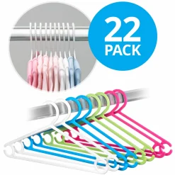 Kleiderbügel für Babys und Kinder (22 Stück) - Bunt