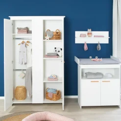 Kleiderschrank Anton 2-türig - Weiß - Kollektion 2024