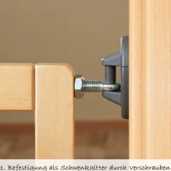 Klemm- & Schraubgitter Active Lock Holz 75 - 104,5 cm
