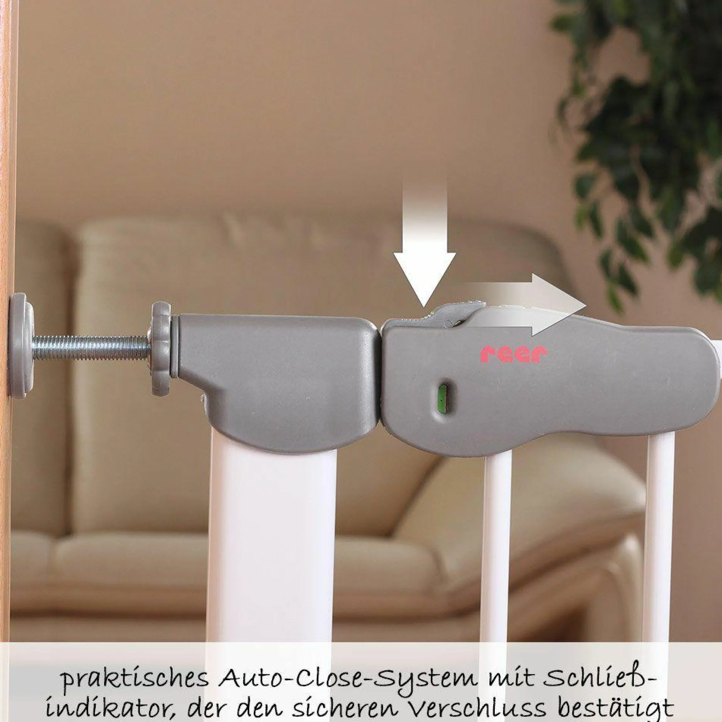 Klemmgitter I-Gate Auto Close Metall 77,5 - 83,5 cm