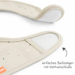 Klett-Lätzchen 2er Pack - Lalee - Sand