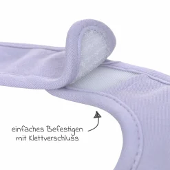 Klett-Lätzchen 5er Pack Bibs aus Bio-Baumwolle - Happy Fruits - Cherry